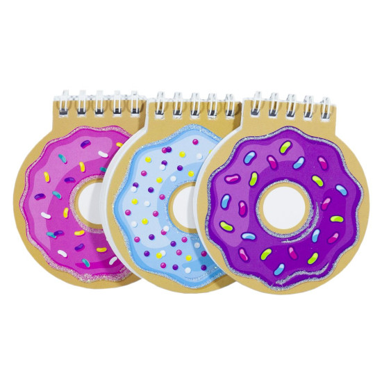 Блокнот "Пончик" дитячий , 9,5x8,5см, 40 аркушів (1317)