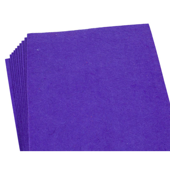 Фетр 2мм фиолетовый А4 -10 листов, 7792 Фиолетовый Unison (7792)