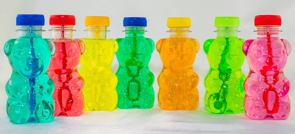 Пузыри мыльные АРОМАШКА 150мл неоновые с ароматическими добавками Разноцветный Unison (A 150)