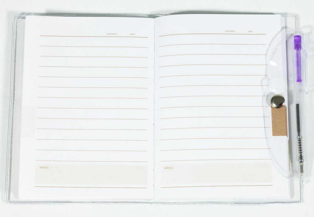 Блокнот на кнопке+ шарик. ручка 10,5*13,5см "Котик в чашке", 503734 (503734)