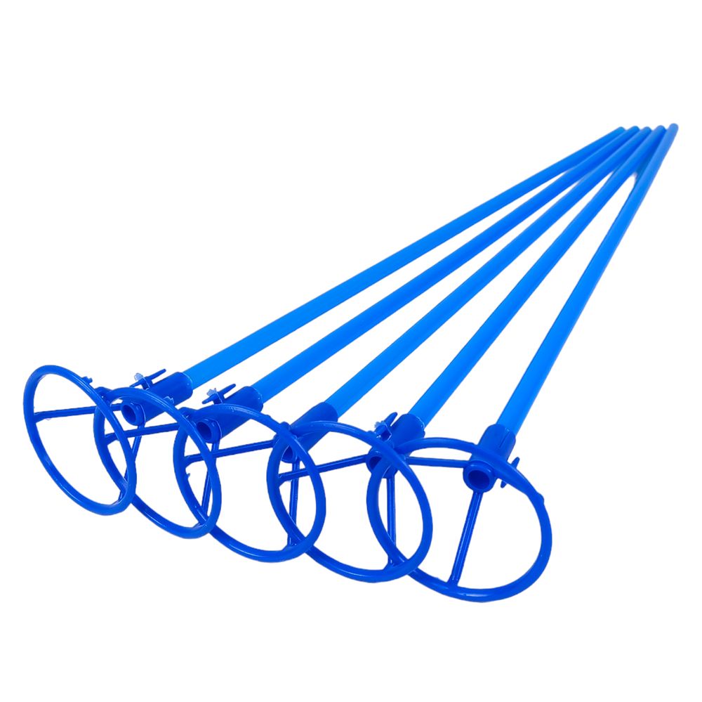 Палочка тримач  для  кульки фольгованої 50см,10шт/уп, синя Синій Unison (883221)