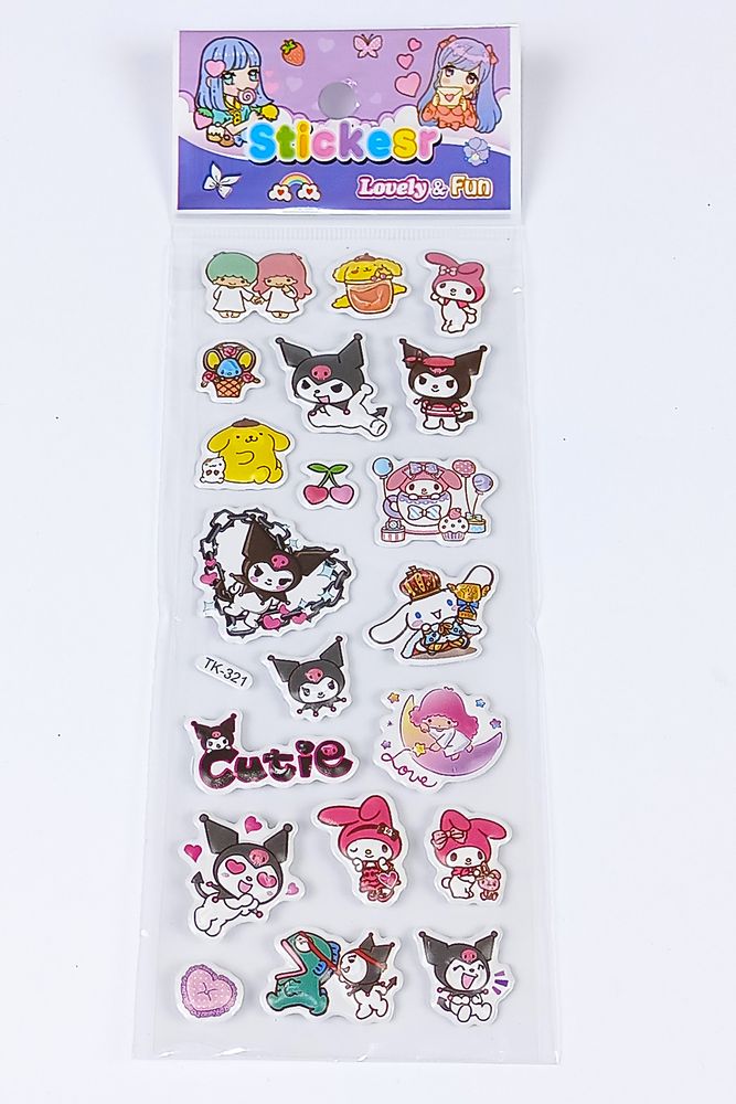 Наклейка объёмная 21 х 7 см (TK-321)