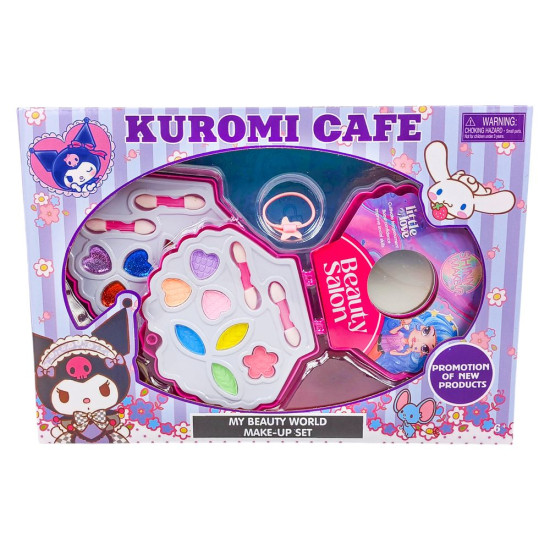 Набор детской косметики "Kuromi-ракушка" 32 х 22см (772-2-К)