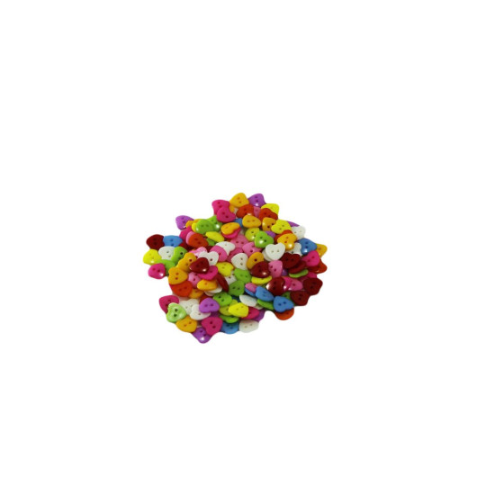 Пуговица декоративная 15мм 25шт Разноцветный Unison (24-TX)