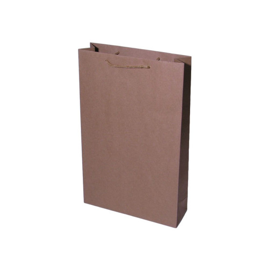 Пакет подарочный крафт 170гр, 25 х 39 х 08см Бежевый Unison (PVC253908)