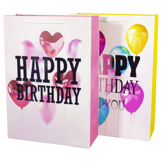 Пакеты 44x31x12см подарочные с глитером, Unison, 228-L (228-L)