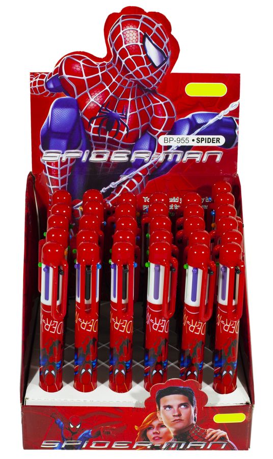 Ручка шарик дет 6 цв."SM"L, 1527-6 (1527-6)