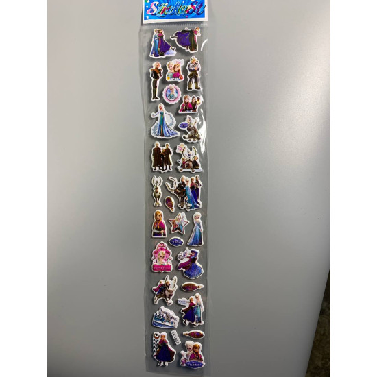 Наклейки 37 х 6см, 25шт/уп Різнокольоровий Unison (HC-7)