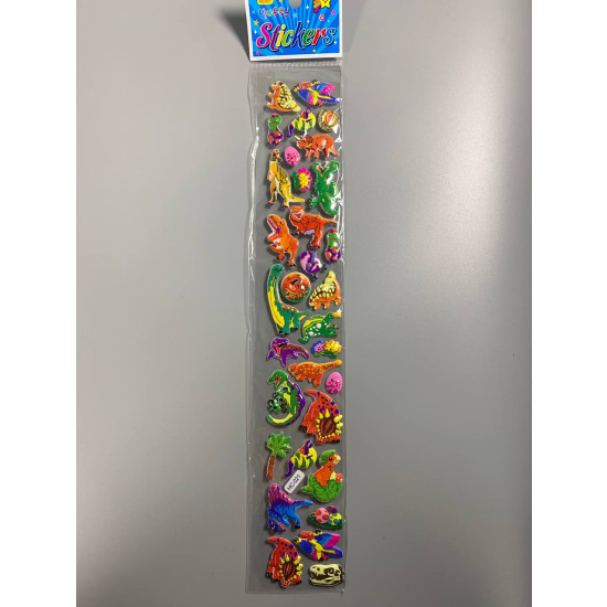 Наліпки 37 х 6см, 25шт/уп Різнокольоровий Unison (HC-21)