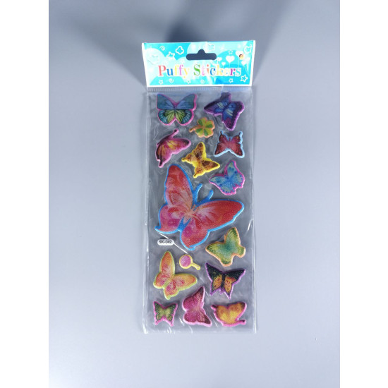 Наклейки 24х9 см Разноцветный Unison (SK-042)