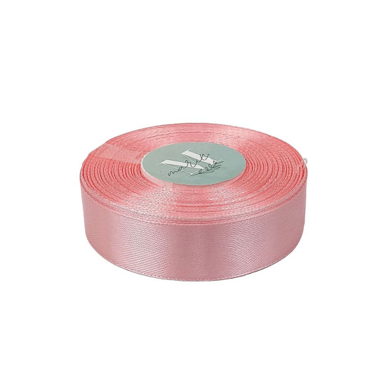 Атласная лента 2,5см x 33м Розовый Marill (LA2533-169)