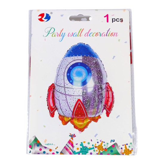 Шарик фольгированный, Ракета (XTS-DKYX107)