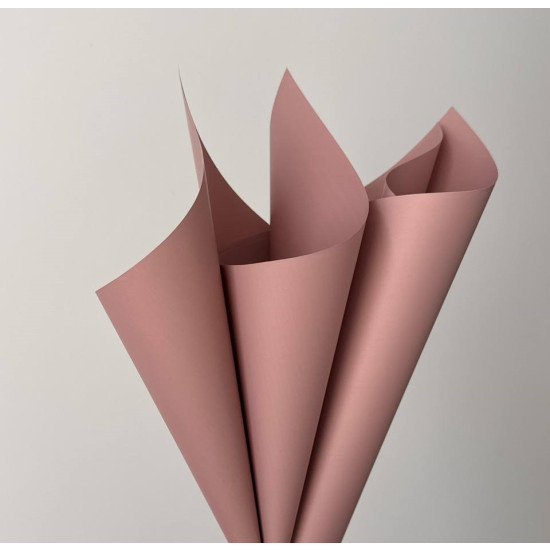 Пленка матовая "Моно" 60 мкр, 58 х 58см - 20 листов (j00334 -28)