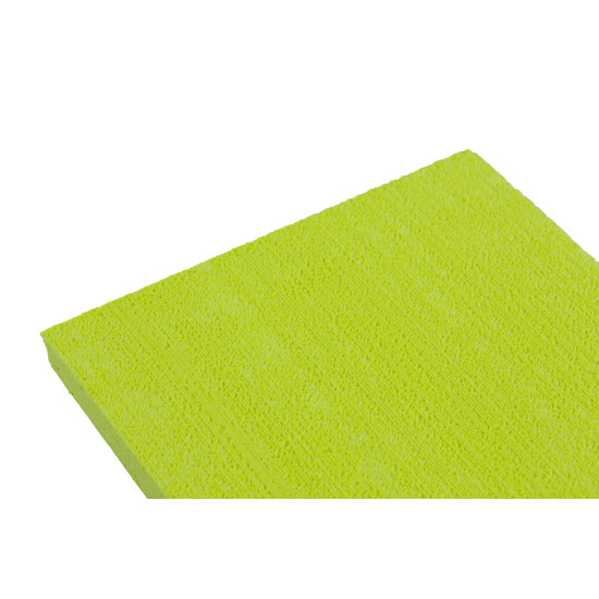 Желтый  фоамиран с флоком (10листов)) (8937)