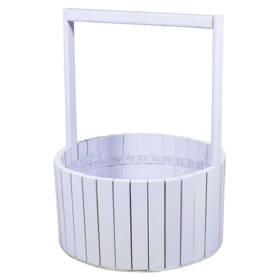 Корзина сиреневая деревяная  BW-300 (41х30х13см) (BW-300 lilak)