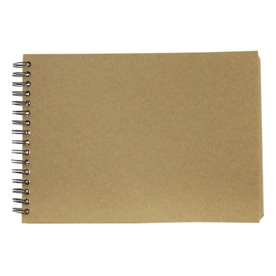 Альбом для малювання 30 арк А5 спіраль KRAFT 90г/м Ofort (AB5130)