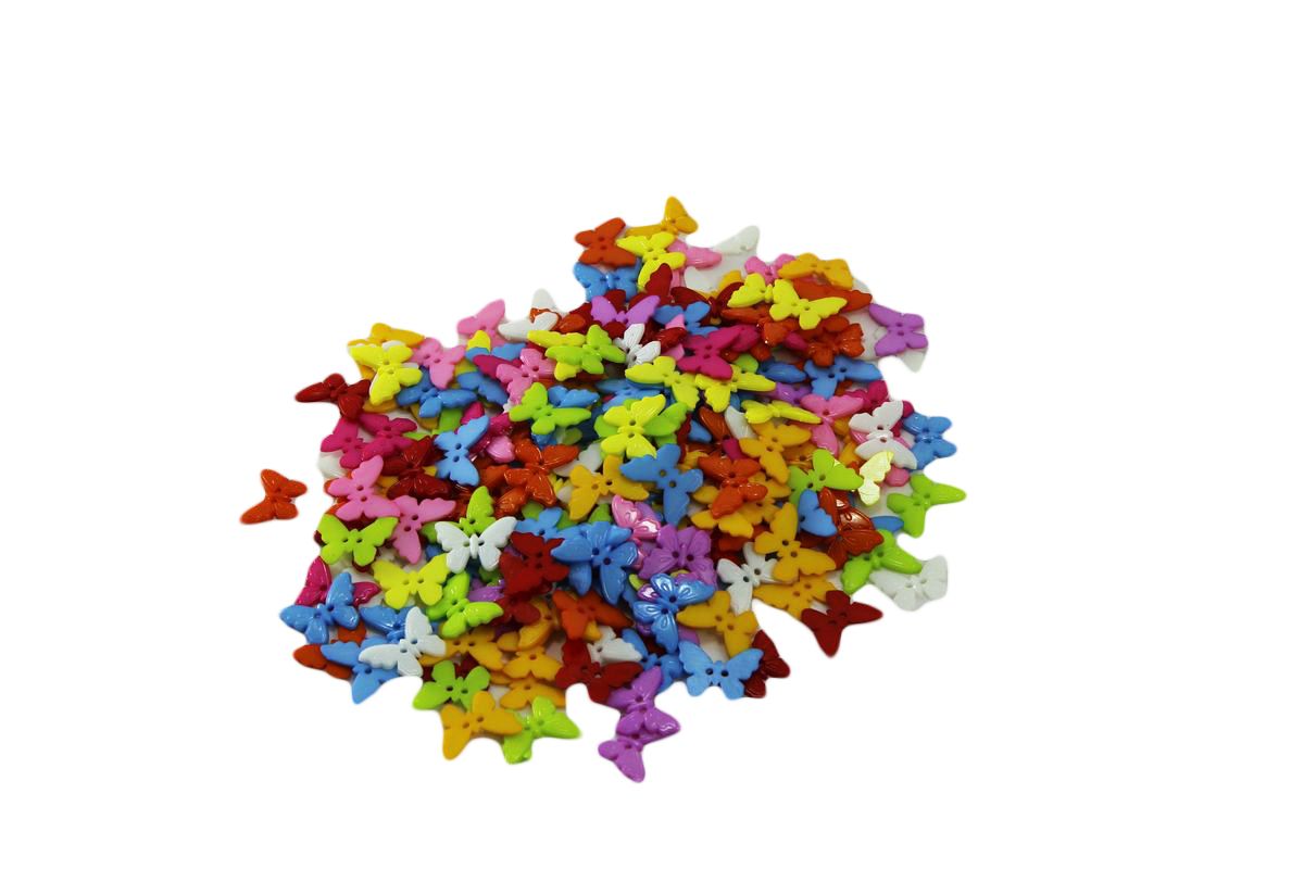 Пуговица декоративная 23мм 25шт Разноцветный Unison (36-HD)