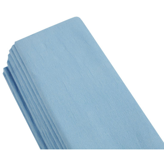 Креп-бумага 100%, 50х200см, 20г/м2 -   небесно-голубой, KR110-8023 (KR110-8023)