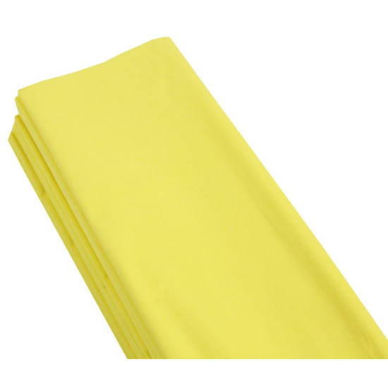Креп-бумага 35%, 50х200см, 20г/м2 - жёлтая, KR35-8030 (KR35-8030)