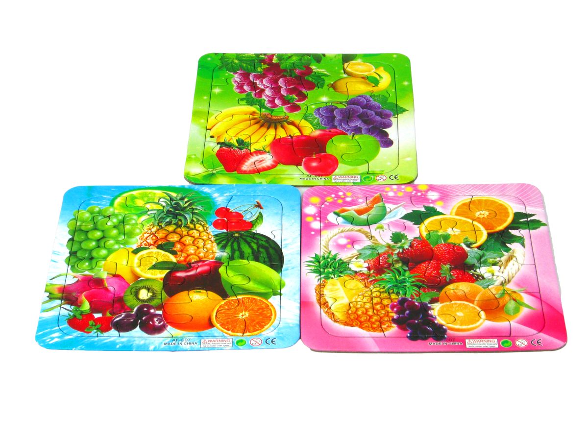 Пазлы детские "фрукты" (Нт 219)