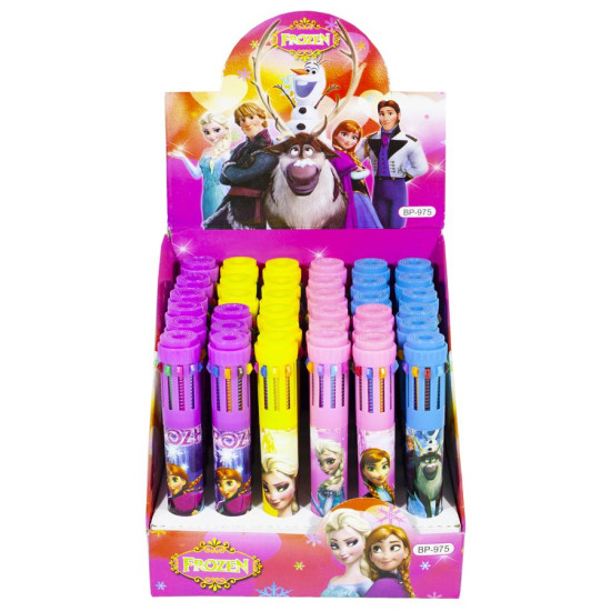 Ручка шарик дет 10 цв."FZ"L, mix,  1524-10 (1524-10)