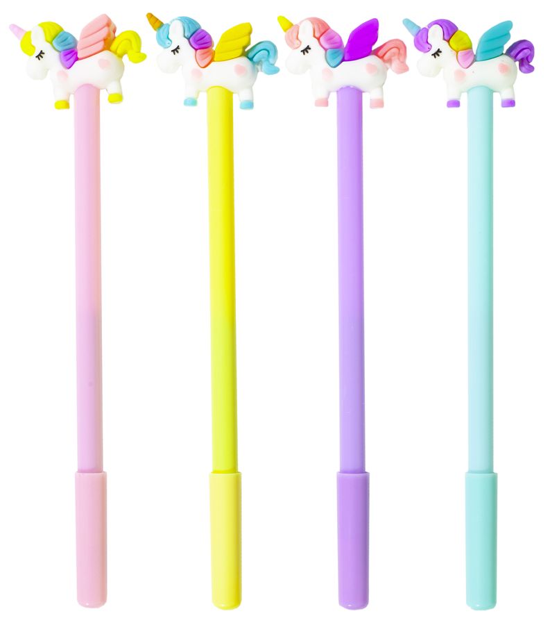 Ручка шар."Единорог -сердечки", 801-BP (801-BP)