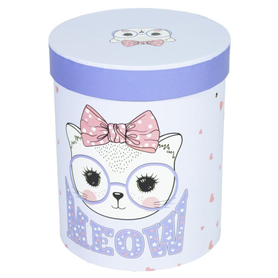 Круглая подарочная коробка для цветов Unison,  371-41-2 (371-41-2)