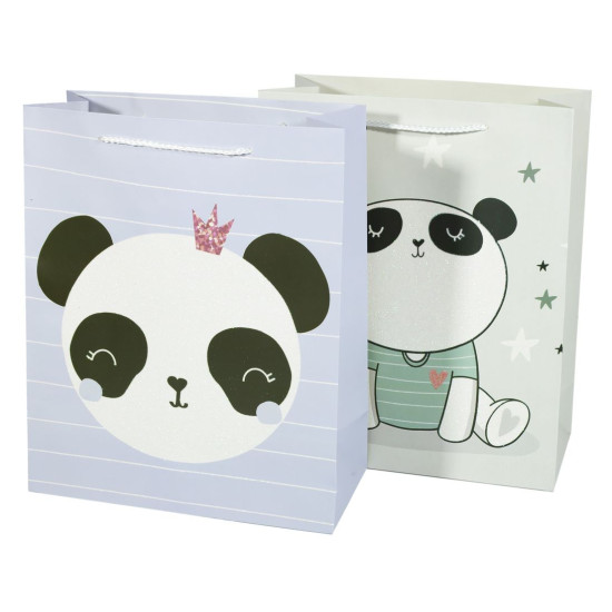 Пакеты 44x31x12см подарочные с глиттером, Unison, 223-L (223-L)