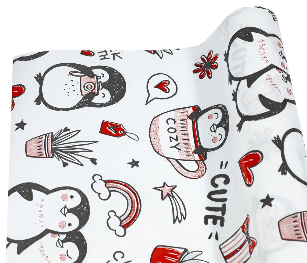 Бумага упаковочная крафт-двосторонний 0,7 х 7м (Пт 864.7)