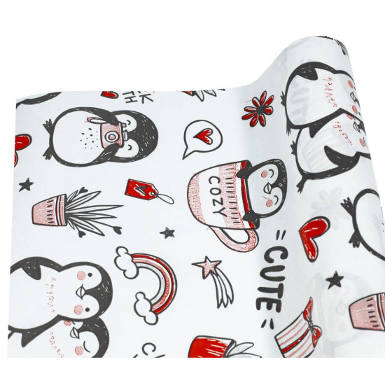 Бумага упаковочная крафт-двосторонний 0,7 х 7м (Пт 864.7)