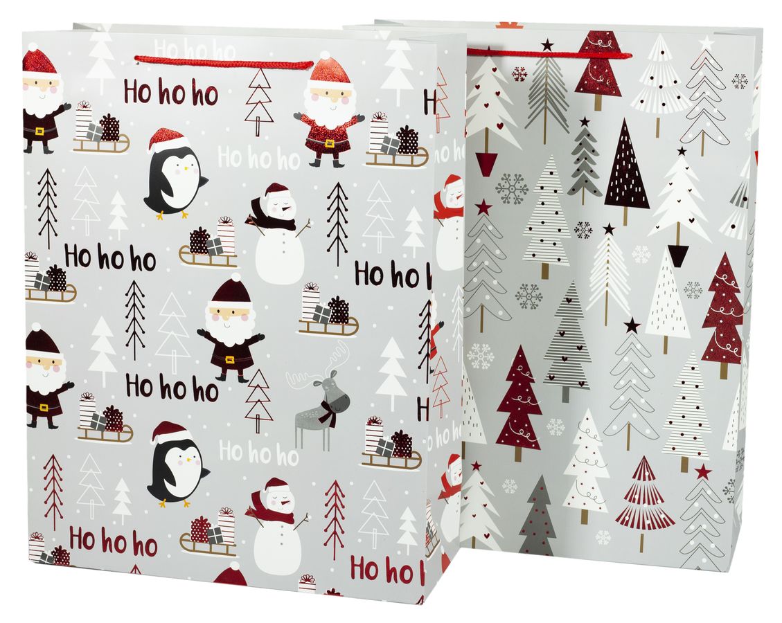 Пакеты 31*40*12cm подарочные с фольгой, Unison, 5390L (5390L)