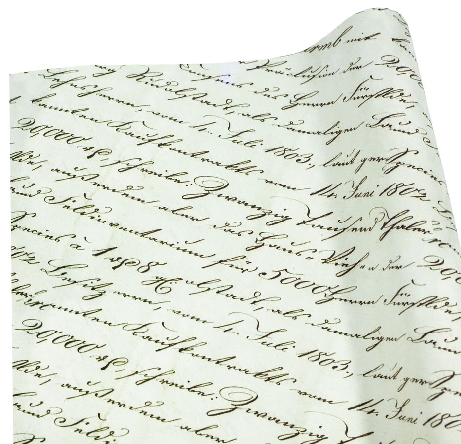 Бумага упаковочная мелованная 80г 10 листов  100 х 70см Белый Unison (PVM10-135)