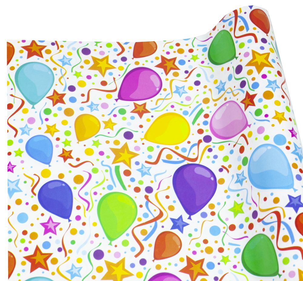 Папір пакувальний крейдований 80г 10 аркушів 100 х 70см Різнокольоровий Unison (PVM10-183)