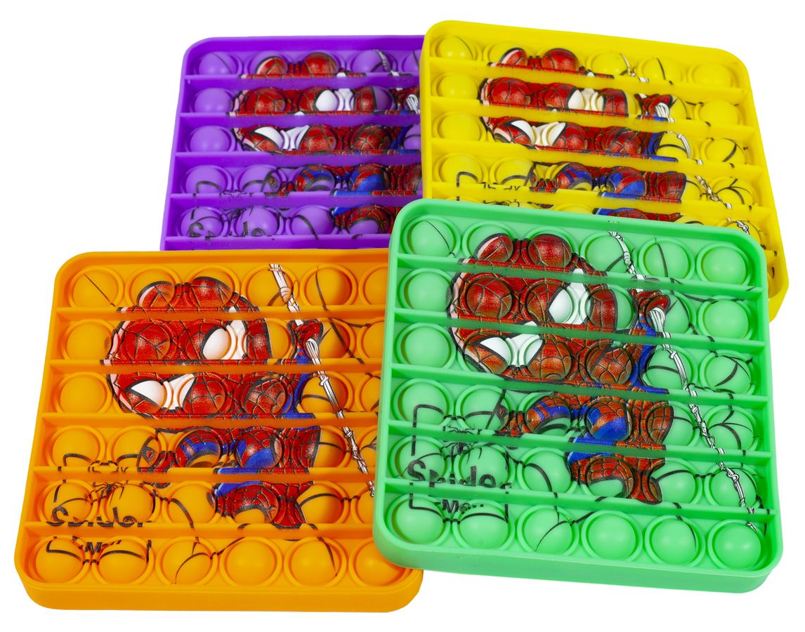 Игрушка-антистресс - пупырка  с рисунком "POP IT" (PI-P S)