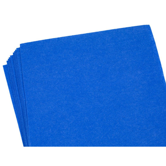 Фетр 20 х 30см, 1,2мм, 10 листов, синий Синий Unison (170HQ-020)