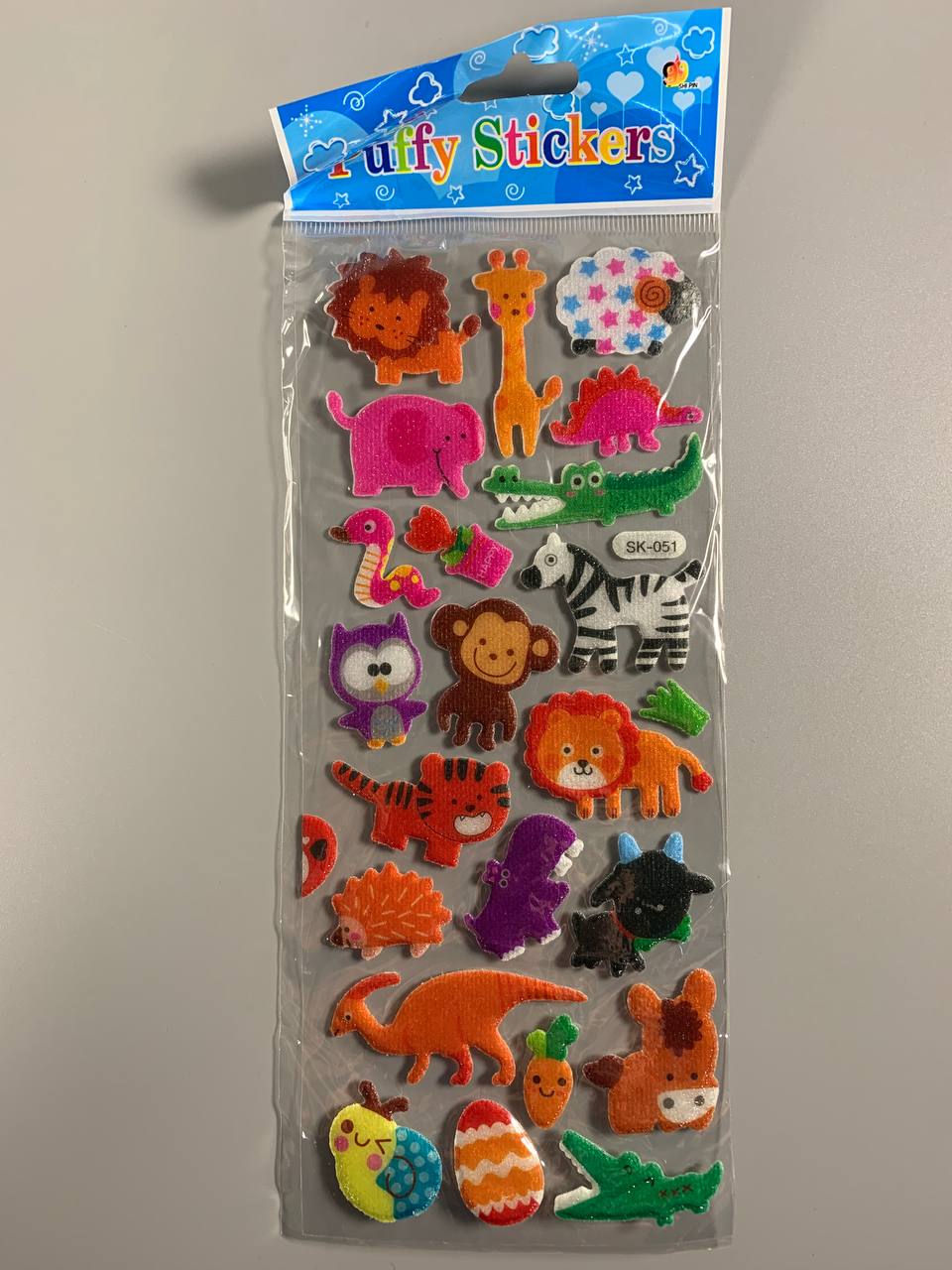 Наклейки 24 х 9см, 20шт/уп Разноцветный Unison (SK-051)