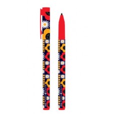 Ручка шариковая Vinson ""Ромашка"" синяя 0.7мм колпак, Vinson (A29 (6666))