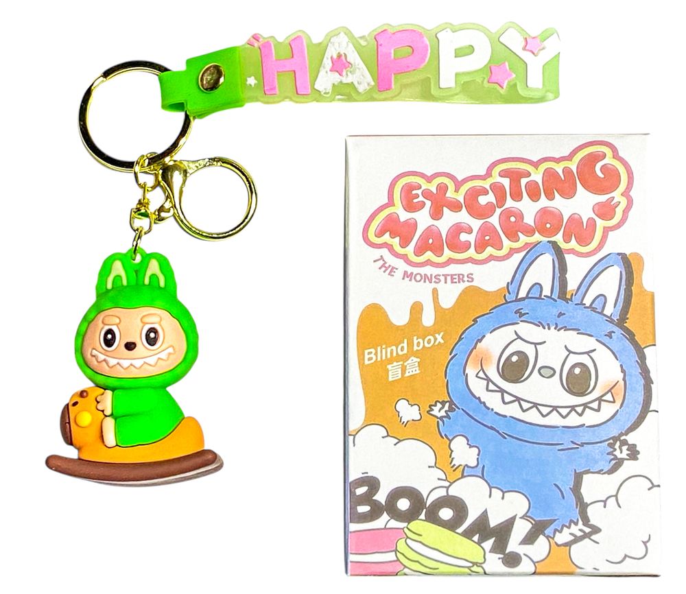 Брелок игрушка Labubu и Капибара 5 см (KT-15)