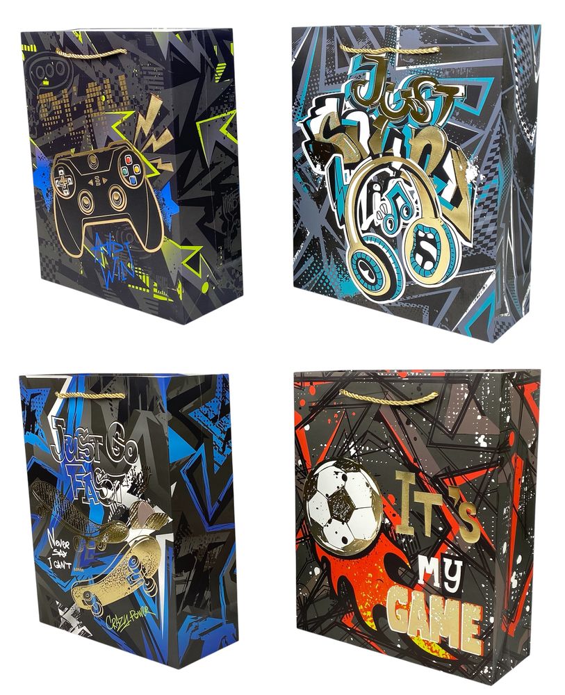 Пакет подарунковий 210гр, 18 х 23 х 10см (Q3021S)