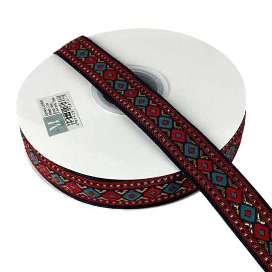 Лента репсовая 25мм х 22м (D19849-49)