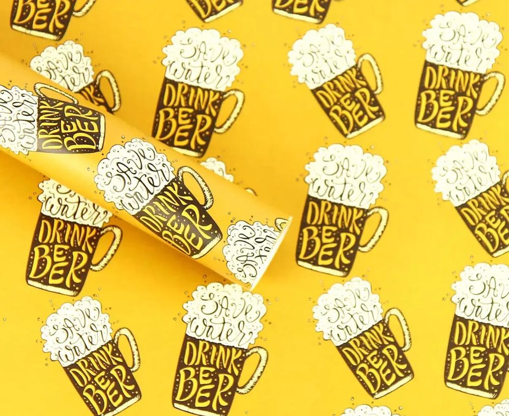 Папір для пакування подарунків 10 аркушів 100 х 70см 50г (PCZ10070-10-612)