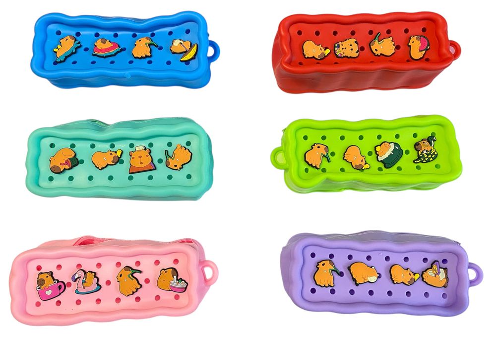 Пенал силіконовий "Капібара" 19 х 7см (8744)