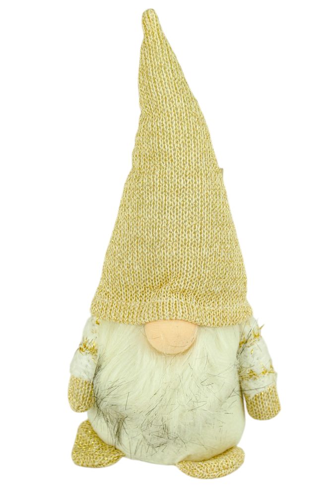 Новогодняя мягкая игрушка Гном 26 см (L01149)