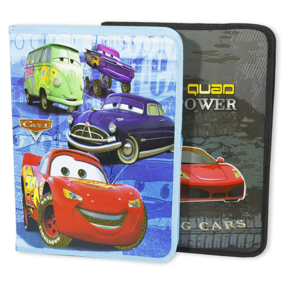 Папка A4  школьная на змейке 23 х 33см Разноцветный Unison (5341)