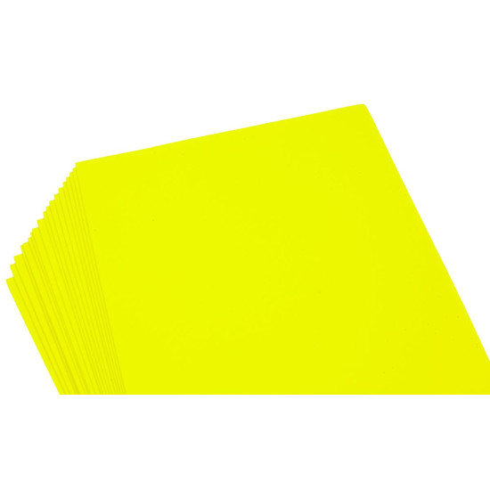 Фоамиран  светло-желтый  - 20листов (1мм) (5095-1-012)