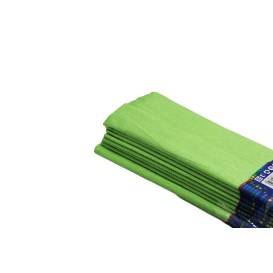 Креп-бумага 30% перламутровая зеленая, KRPL-80102 (KRPL-80102)