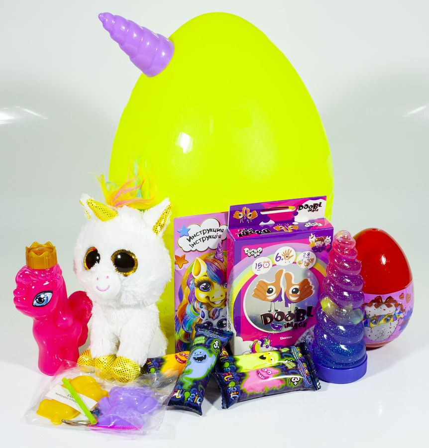 Яйцо развивающее для детей маленькое "Единорог" Unison (USB-01-01)