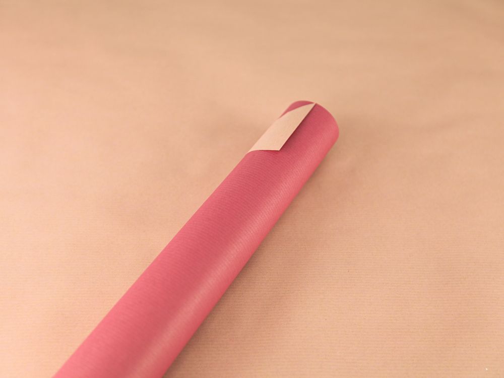 Бумага упаковочная крафт-двосторонний 0,7 х 7м (Пт 852.6)