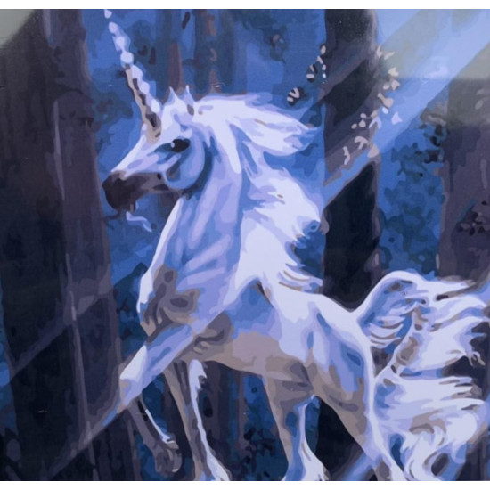 Картина по номерам 40 х 50см "Единорог" Разноцветный Unison (5065RA_O)