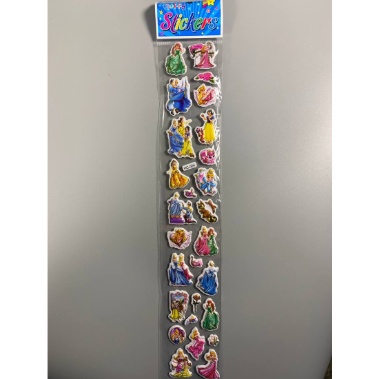 Наліпки 37 х 6см, 25шт/уп Різнокольоровий Unison (HC-4)